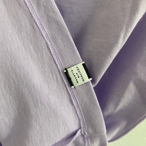 (NWT) Puma  Downtown color block t-shirt in lilac and pink - Picture 10 of 13